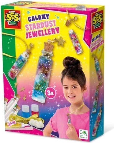SES Creative galaktické šperky ze hvězdného prachu
