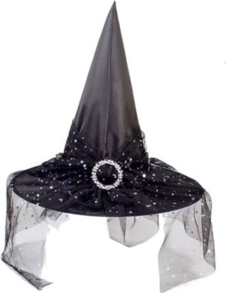 Čarodějnický klobouk pro děti na karneval