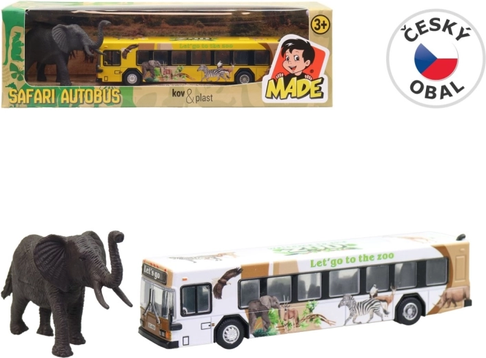 Safari autobus se zvířátkem