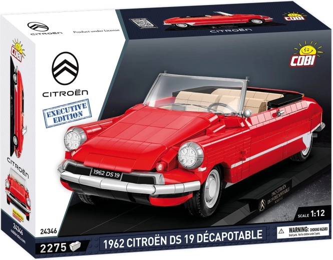 COBI Citroën DS 19 décapotable 1962 executive edition 1:12