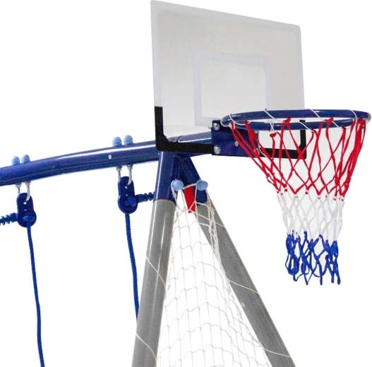 Basketbalový koš pro trénink přesnosti a reflexů