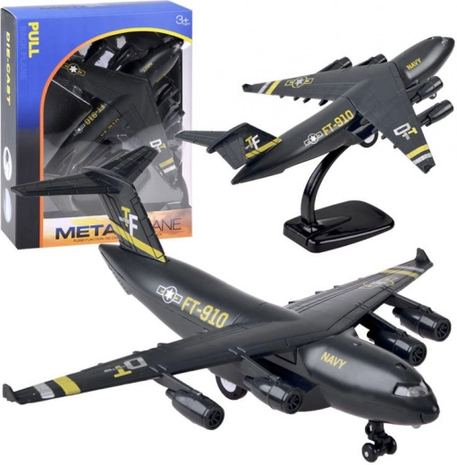 Vojenské transportní letadlo s efekty