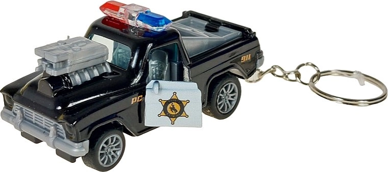 Realistický vzhled policejního vozu
