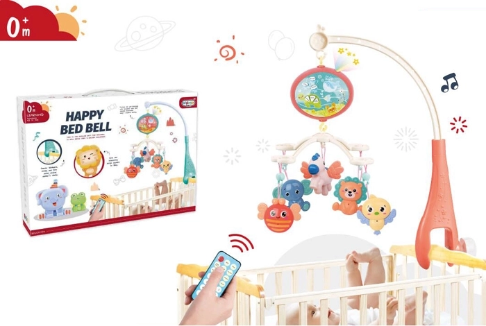 kolotoč s zvířátky a dálkovým ovládáním pegaz