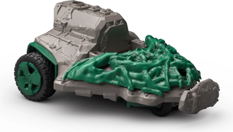 Robustní tryskové vozidlo do džungle