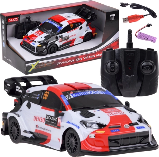 Závodní RC auto Toyota GR Yaris WRC 1:14 na akumulátor