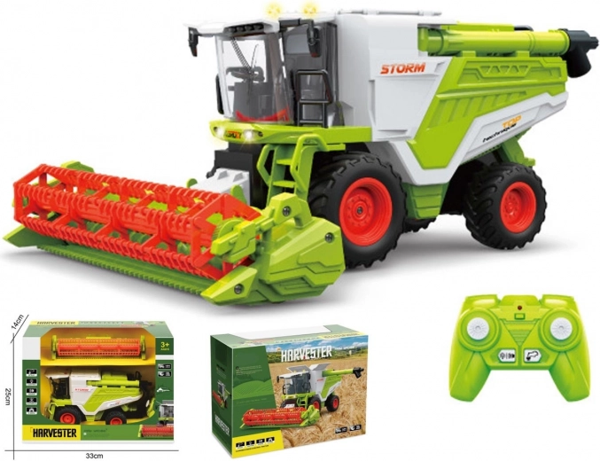 Zdalně řízený kombajn