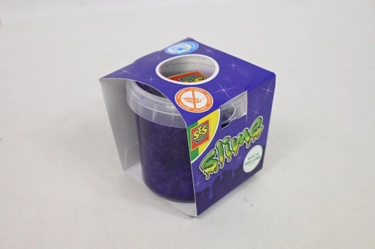 SES Creative Slime fialový s třpytkami 140 g