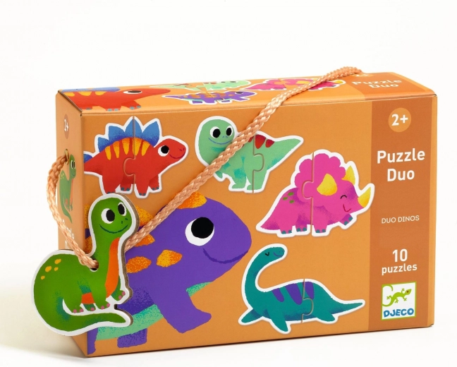 Puzzle Duo Dinosauři