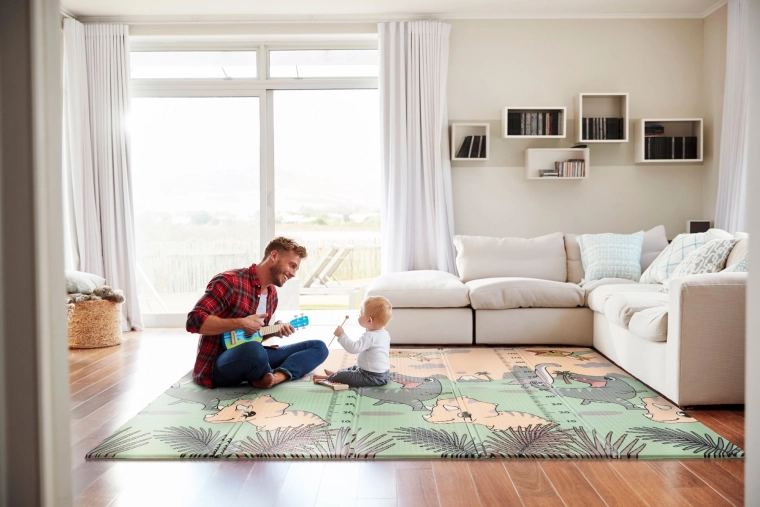 Prostorná herní plocha doma i v obýváku