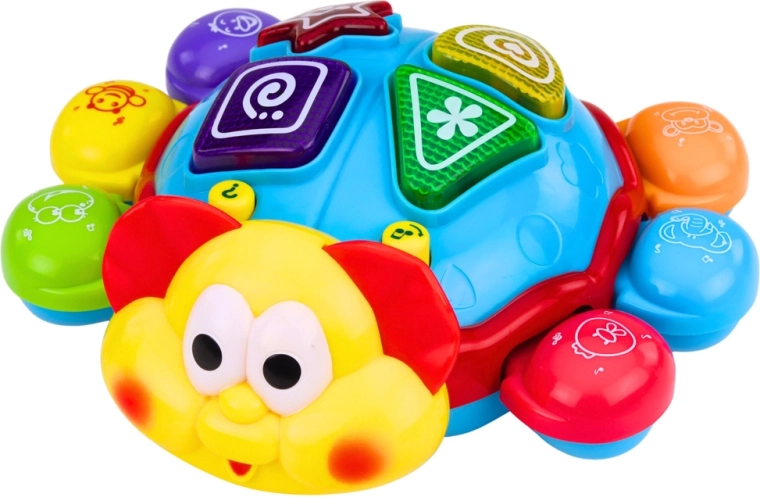 Světla, melodie a učení barev i zvířat