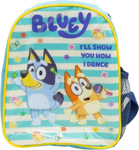 Dětský předškolní batoh BLUEY s postranní kapsou