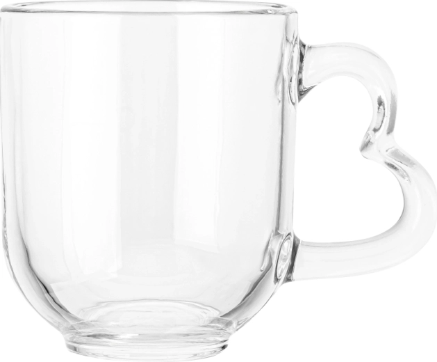 Hrnek Altom Design se srdcovým uchem 310 ml