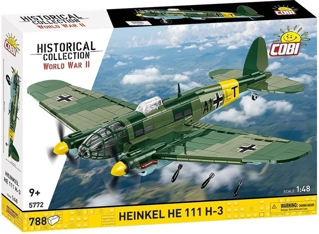 COBI Heinkel He 111 H-3 stavebnice letadla (1:48, 788 dílků)