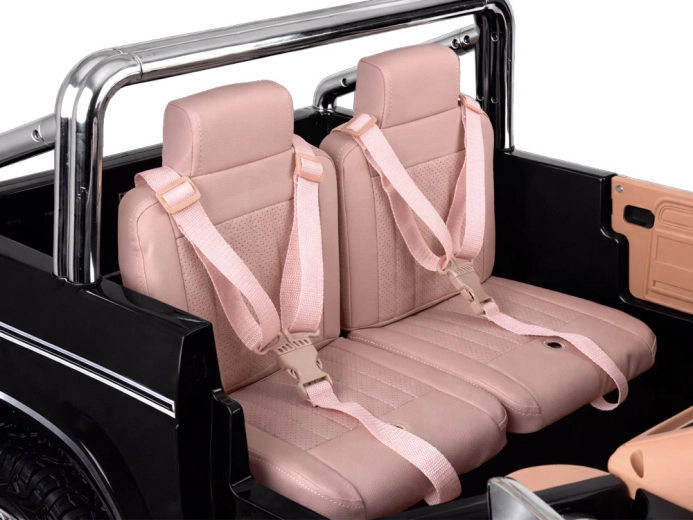 Dvě sedadla a bezpečnost pro společnou jízdu