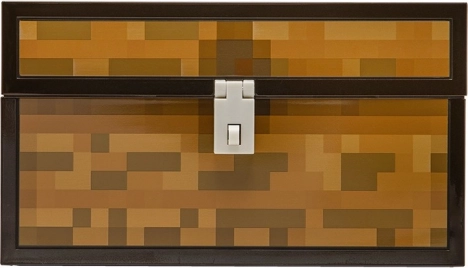 minecraft uzamykatelná pokladnička truhla
