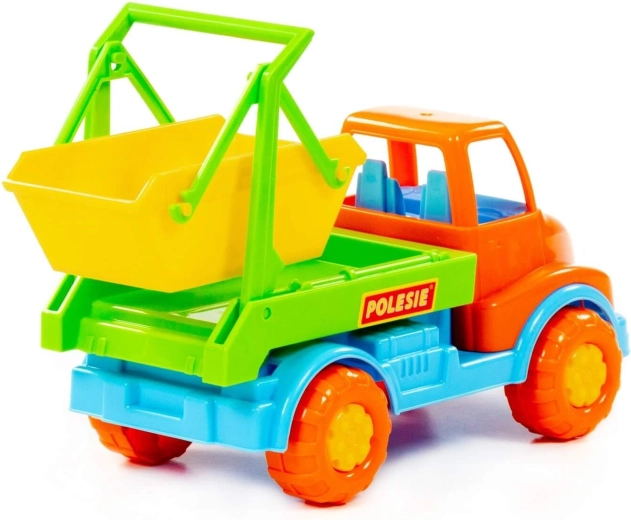 Pohyblivý kontejner se speciálním mechanismem
