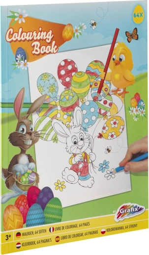Kniha velikonočních omalovánek A4