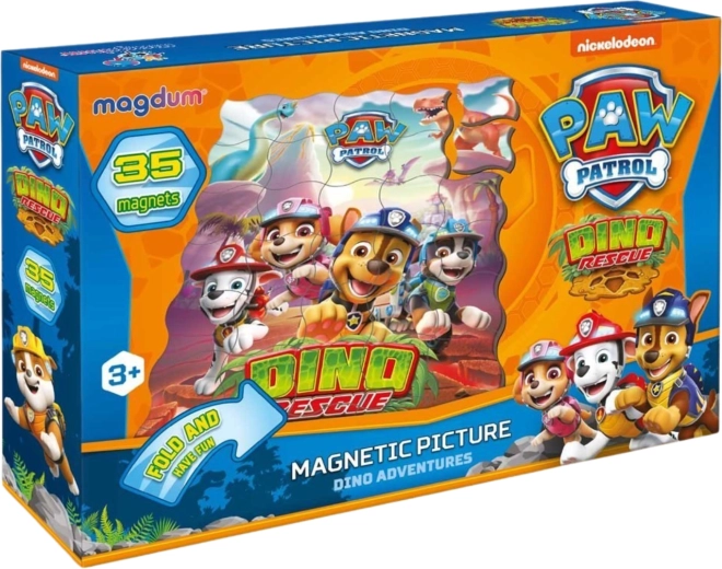35 magnetů pro skládání a tvoření scén