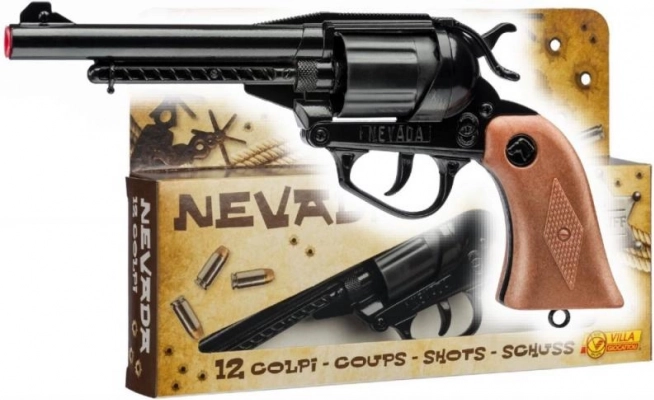 Nevada nera kovbojská kapslíková pistole
