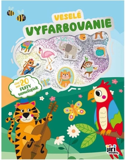 Veselé vybarvování se super samolepkami Zvířátka