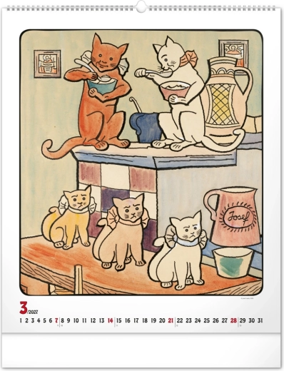 12 ilustrací Josefa Lady