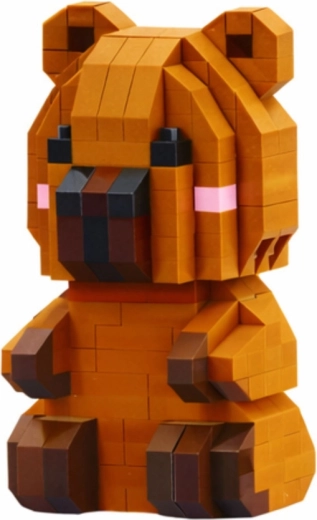 Rozkošný pixelový design kapybary