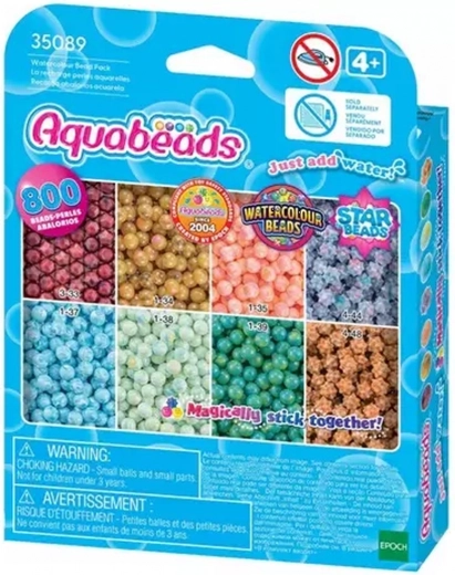 Aquabeads akvarelové korálky – doplňková sada