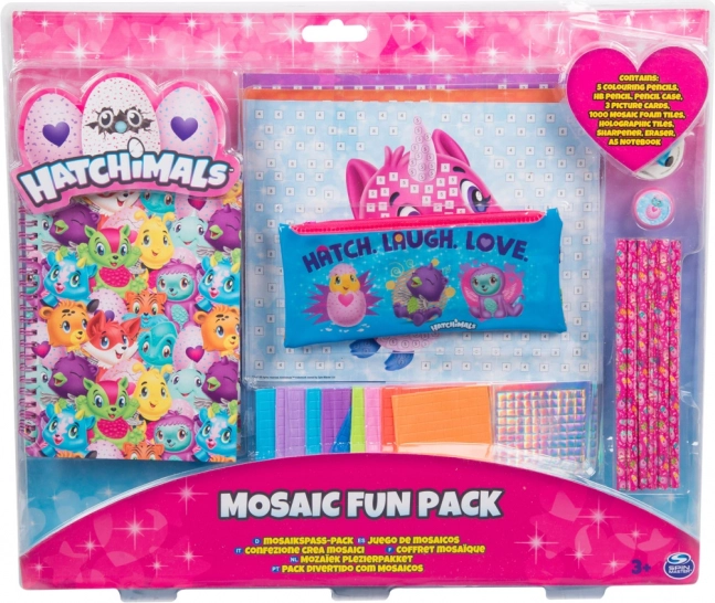Mozaiková sada Hatchimals pro školáky