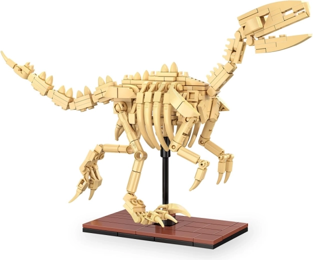 CaDA fosilie dinosaura Velociraptor 1:9 ze stavebnice