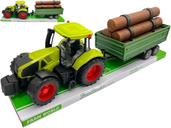 Traktor s přívěsem