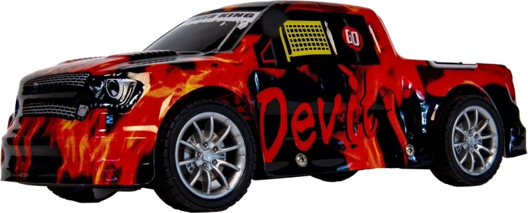 Dálkově ovládané závodní auto Devil, červené - 1 kus