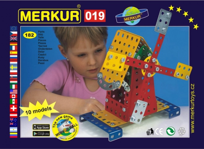 Stavebnice Merkur Mlýn - 10 modelů