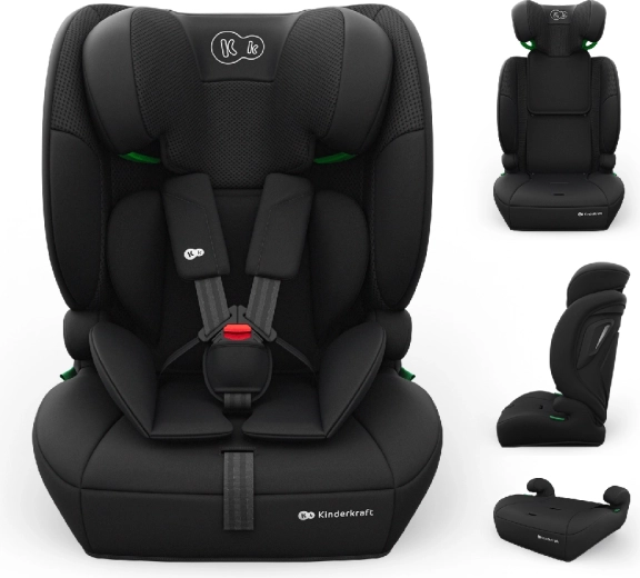 Kinderkraft Comfort Up 2 Plus i-Size autosedačka 76–150 cm černá