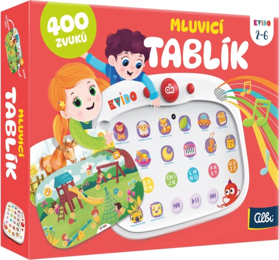 ALBI Kvído Mluvící tablík 2 interaktivní naučný tablet