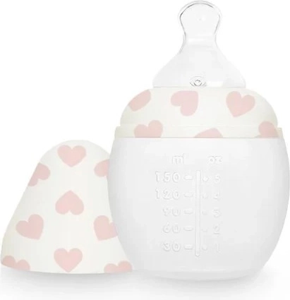 Élhée antikoliková kojenecká láhev 150 ml full of love pink