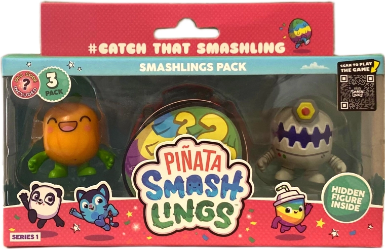 3 náhodné postavičky ze série 1 v každém balení