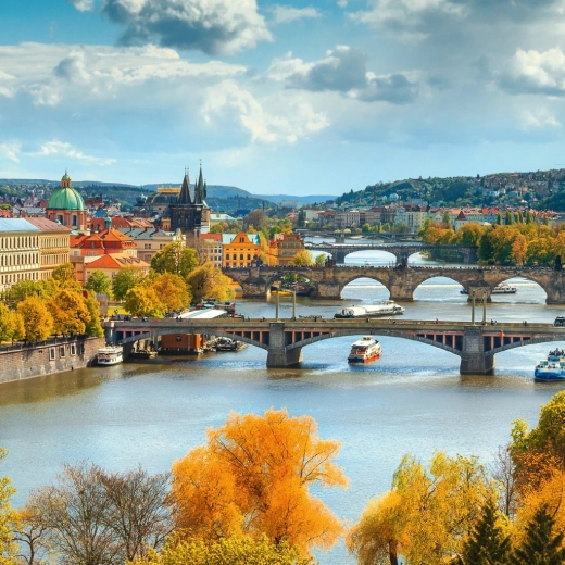 Ikonické pražské scenérie