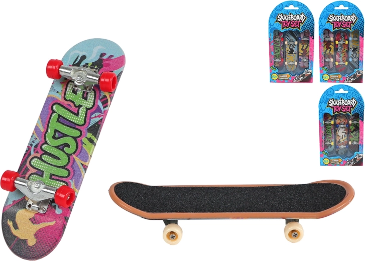 Sada mini fingerboardů 9,5 cm (3 ks)