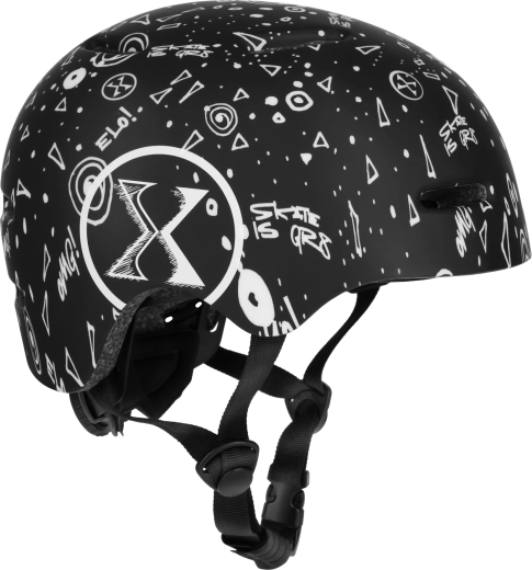 Cyklo a skate helma NILS Extreme MT311 černá – XS(48-52cm)