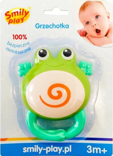 Dětská chrastítko Žába