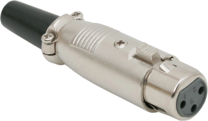 Třípólová XLR zásuvka