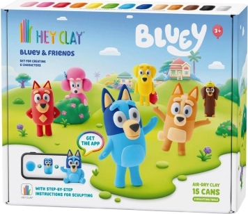 Hey Clay kreativní sada Bluey