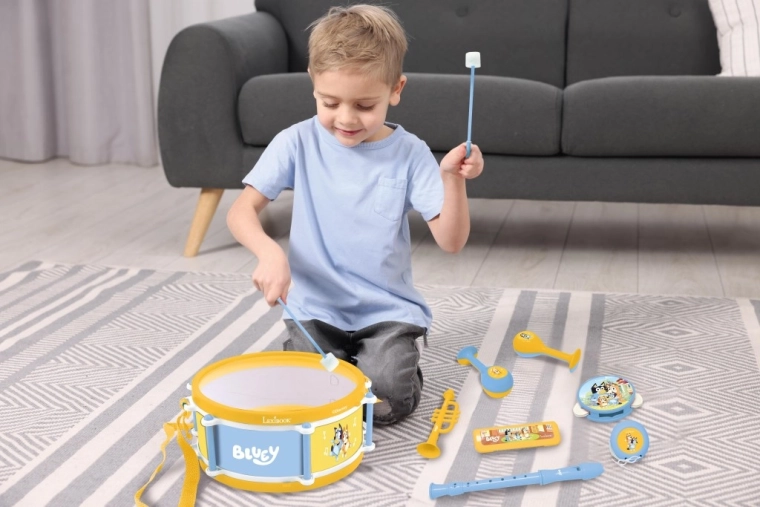 Bubínek s popruhem a paličkami
