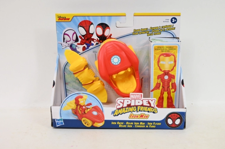 Marvel spidey figurka Iron Man s vozidlem a tryskovými křídly