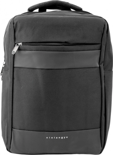 Městský batoh s USB portem černý