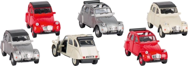 Model auta Citroën 2CV kovový