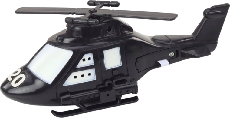 Helikoptéra se světly a zvuky