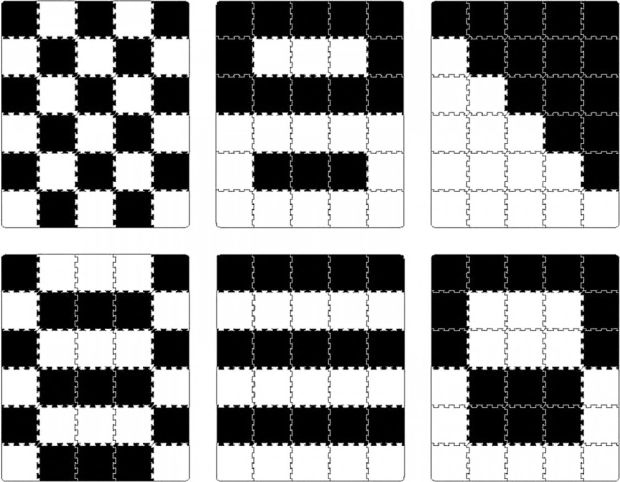 Variabilní puzzle systém: složíte si ji podle sebe