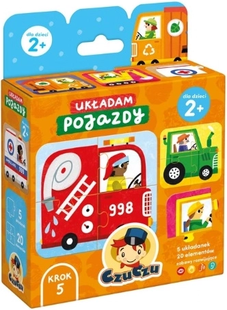 CzuCzu skládám vozidla – puzzle pro nejmenší